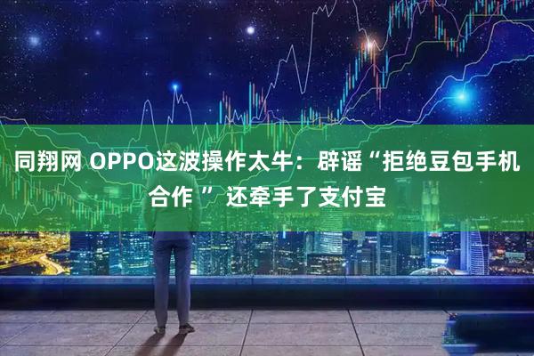 同翔网 OPPO这波操作太牛：辟谣“拒绝豆包手机合作 ” 还牵手了支付宝
