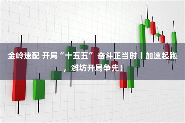 金岭速配 开局“十五五” 奋斗正当时丨加速起跑,潍坊开局争先!